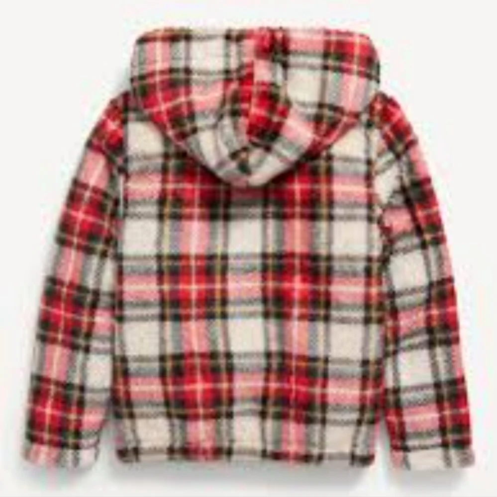 Old Navy Microfleece Hooded jacket Girls size 8